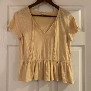 urban outfitters ruffle top